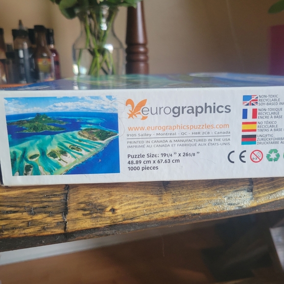 1000pc Jigsaw Puzzle - Eurographics Coral Reef - Picture 2 of 2